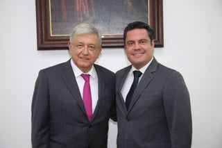 Durante su gira de agradecimiento, AMLO se reunió con el gobernador de Jalisco. (ARCHIVO) 