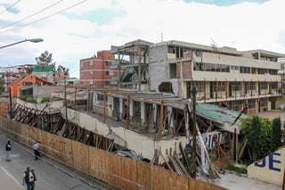 A un año. El Colegio Enrique Rébsamen se convirtió en un símbolo de la tragedia que miles vivieron por el sismo. (EL UNIVERSAL)