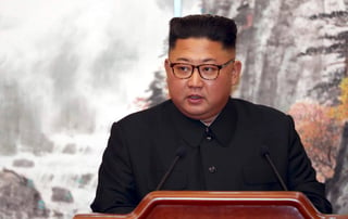 'Hemos acordado hacer de la Península de Corea una tierra de paz libre de armas nucleares y de la amenaza nuclear”, dijo Kim. (AP)