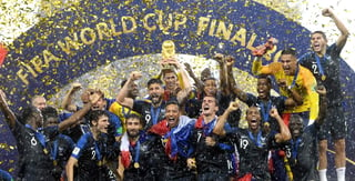 La escuadra campeona del Mundo aparece empatada con Bélgica en el nuevo ranking de la FIFA. (ARCHVO)