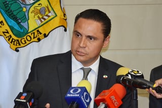 Postura. José Luis Pliego Corona, titular de la Secretaría de Seguridad.