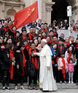 En crecimiento. El Vaticano calcula que en China hay entre 8 y 12 millones de católicos.