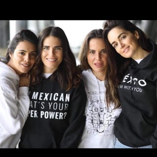Los Ángeles en México fue formado por las actrices como reacción a los sismos del 19 de septiembre del 2017 y como una forma para recaudar fondos y ayudar a víctimas de ese fenómeno natural. (INSTAGRAM) 