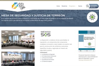 Plataforma. El CCI Laguna actualizó su plataforma, con datos correspondientes al mes de agosto. (CCILAGUNA.ORG.MX)