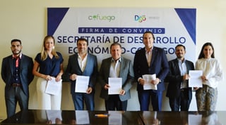 Anuncio. La empresa Cofuego anunció la instalación de una planta en el estado.