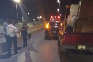 Sin lesionados. Se impactan camionetas por alcance en la carretera Torreón- San Pedro. No hay lesionados. (EL SIGLO DE TORREÓN) 