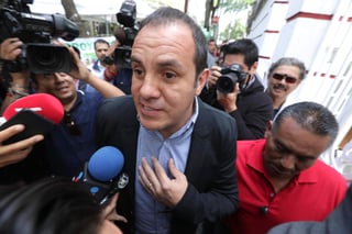 Blanco rendirá protesta el lunes 1 de octubre como gobernador de Morelos, para el período 2018-2024, y hasta el momento sólo ha presentado a Antonio Ortiz Guarneros como próximo Comisionado Estatal de Seguridad. (ARCHIVO)