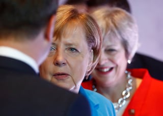 Paciencia. Merkel dijo que lo esencial en estos momentos no es definir la relación futura entre la Unión Europea y Reino Unido. (AP)
