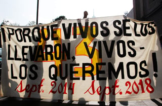 Con motivo de los cuatro años de la desaparición de los 43 normalistas de Ayotzinapa, se prevé que en al menos 16 estados del país se realicen movilizaciones convocadas por organizaciones sociales. (NOTIMEX)