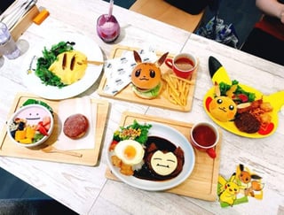 Esta cafetería cuenta con una variedad de platillos inspirados en su mayoría en el personaje de Pikachu. (ESPECIAL)