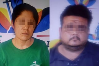 Acusados. Esta mujer y el hombre, son investigados por el homicidio de una mujer en Gómez Palacio; se encuentran en el Cereso de Durango.
