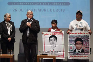 La Comisión de la Verdad sobre el caso Ayotzinapa no será vinculante ni partidista y seguirá todas las líneas de investigación, afirmó hoy la futura ministra mexicana de Gobernación, Olga Sánchez Cordero.  (EFE)