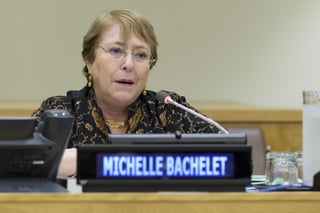 Informe. Consejo de Seguridad de ONU solicita a Michelle Bachelet que presente un informe exhaustivo sobre Venezuela. (EFE)