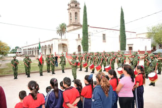 Acuden. En el municipio de Lerdo, Durango, justo en la exHacienda de La Goma recuerdan paso de Pancho Villa. (EL SIGLO DE TORREÓN)