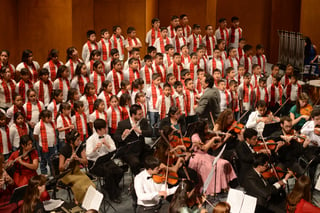 Listo. Para el próximo concierto de la Sinfónica Juvenil de Torreón en el teatro Martínez, se interpretará música de película. (ARCHIVO)