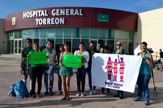 Protesta. Feministas exigen a instituciones de salud practiquen abortos legales en base a la NOM046. (EDITH GONZÁLEZ)