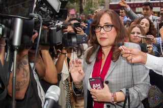 La presidenta nacional del Movimiento Regeneración Nacional (Morena), Yeidckol Polevnsky, informó que solicitarán al Tribunal Electoral la anulación de la elección en Puebla, debido a que desde su perspectiva está 'plagada' de irregularidades. (ARCHIVO)
