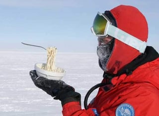 Base en investigación en la Antártida. (INTERNET)