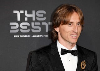 Luka Modric recientemente fue galardonado como el mejor futbolista del año por la FIFA. (ARCHIVO)