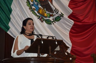 Rosa Nilda González Noriega pidió a la Secretaría de Seguridad Pública del Estado la creación de una Policía Rural Estatal que prevenga el abigeato. (Cortesía)