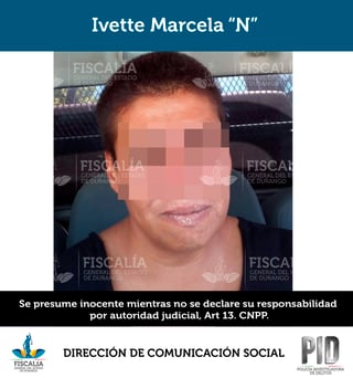 Mujer fue detenida por apuñalar a su ex en Gómez Palacio. (ESPECIAL) 