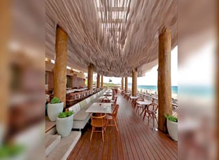 El restaurante gana fama y reconocimiento por su particular techo. (INTERNET)