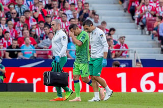 El mexicano Andrés Guardado disputó solo 15 minutos del encuentro, ya que fue sustituido por sufrir una lesión en la pierna izquierda.