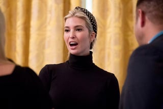 “Creo que Ivanka sería increíble”, dijo Trump a los reporteros en el patio de la Casa Blanca. (ARCHIVO)