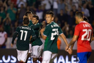 La Selección Mexicana se impuso 3 goles contra 2 a Costa Rica. (ESPECIAL)