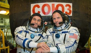 Sobreviven. Tripulantes del Soyuz se encuentran en buen estado. (EFE)