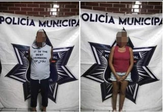 Los detenidos están identificados como María 'N' de 38 años de edad y Luis 'N' de 37, ambos con domicilio en Gómez Palacio. (ESPECIAL)