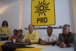 Agrupación. Perredistas anunciaron la integración del Foro Nuevo Sol; aseguran que no hay divisionismo en el partido. (EL SIGLO DE TORREÓN)