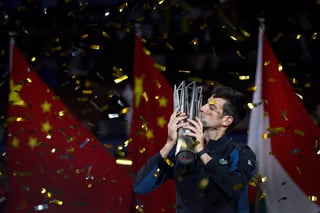 El tenista serbio alcanzó la gloria en el Masters 1000 de Shanghái.