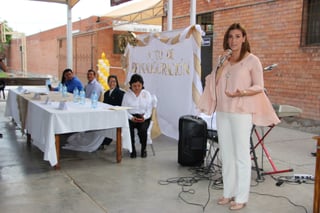 Evento. Astrid Casale de Zermeño, presidenta honoraria del DIF Torreón. (CORTESÍA)