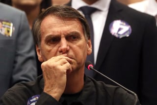 Refuerzo. El supremacista David Duke, de EU, dijo que Jair Bolsonaro 'suena como nosotros'. (EFE)