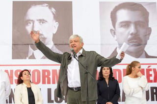 Las intervenciones serán únicamente del gobernador y Andrés Manuel López Obrador. Posterior a ello ofrecerá una rueda de prensa. (ARCHIVO)