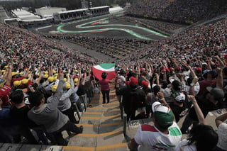 El Autódromo Hermanos Rodríguez lució repleto para ver el pasado Gran Premio de México 2018. (ARCHIVO)