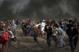 Peleas. Desde el pasado 30 de marzo, las facciones palestinas movilizan a la población para reclamar el derecho al retorno.