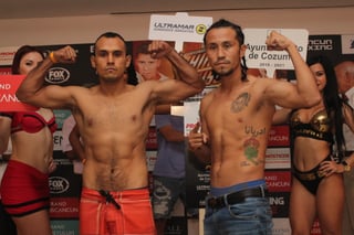 Guillermo 'La Hormiga' Rodríguez, al igual que su rival, el jarocho Marco Chablé, aprobaron el pesaje y se declararon listos.