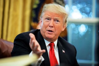 “Estados Unidos empezará ahora a cortar o reducir sustancialmente la masiva ayuda foránea que rutinariamente les daba”, dijo Trump. (ARCHIVO) 
