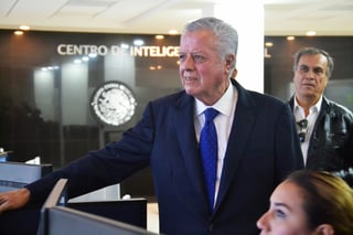 Visita. Jorge Zermeño Infante, alcalde de Torreón. (CORTESÍA)
