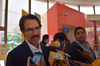 De visita por Gómez Palacio, Fernando Landeros dijo que en esta ocasión el contenido del Teletón cambiará por completo. (EL SIGLO DE TORREÓN)