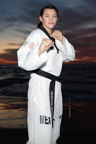 La triple medallista olímpica de taekwondo, la sinaloense María del 
 Rosario Espinoza, estará en la Comarca Lagunera.