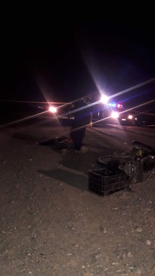 Encuentran a motociclista muerto en la carretera Matamoros-Congregación