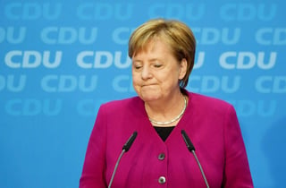 Merkel dijo que no será candidata en 2021. (EFE) 
