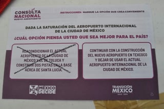 Fuentes Ávila dijo que todos los mexicanos fueron testigos de una evidente manipulación a favor de Santa Lucía sobre el proyecto en Texcoco. 