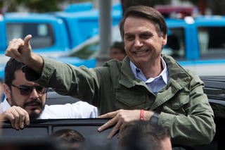 Equipo. Tras su triunfo, Jair Bolsonaro se dedicará a escoger a los miembros de su equipo. (AP)