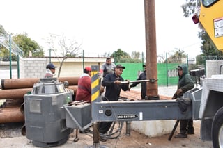 Labores. El Sideapa dará mantenimiento al pozo número uno que se localiza en el parque Morelos.