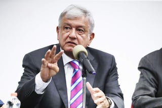 López Obrador sostendrá un encuentro esta tarde con inversionistas del proyecto de Texcoco. (ARCHIVO) 