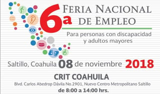 Se llevará a cabo el próximo 8 de noviembre del presente año en el municipio de Saltillo. (ESPECIAL)